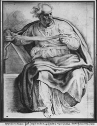Der Prophet Joel, nach Michelangelo Buonarroti